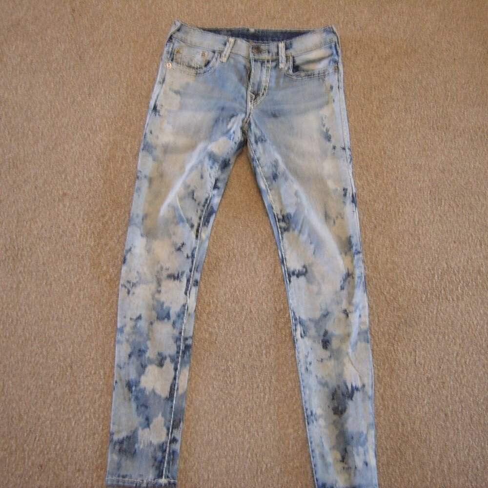 Like New Excellent Condition True Religion Women Super T Jeans sz 26 Made in USA